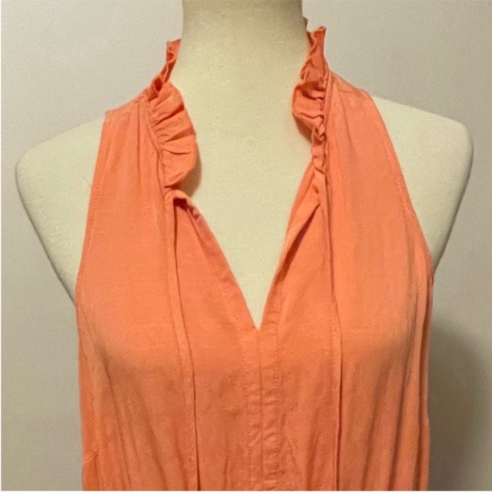 Torrid Challis Ombré Red Tiered Maxi Dress Size 1 1X NWT - Picture 2 of 16